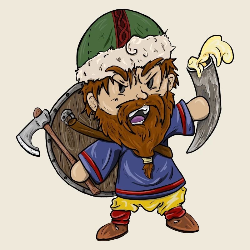 Cartoon Viking 
