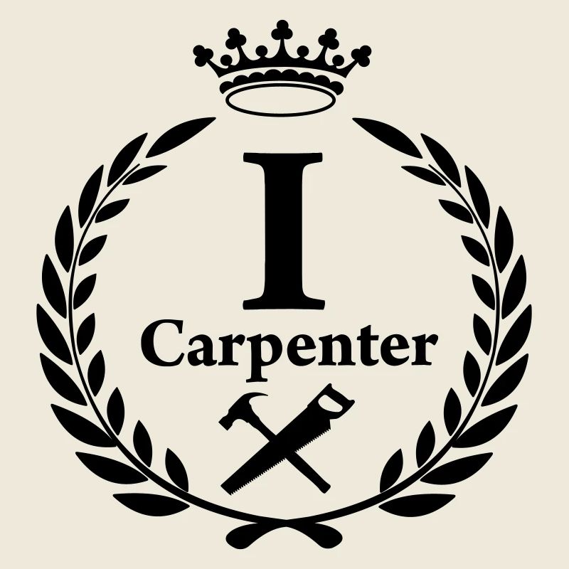 Charpentier en couronne de laurier
