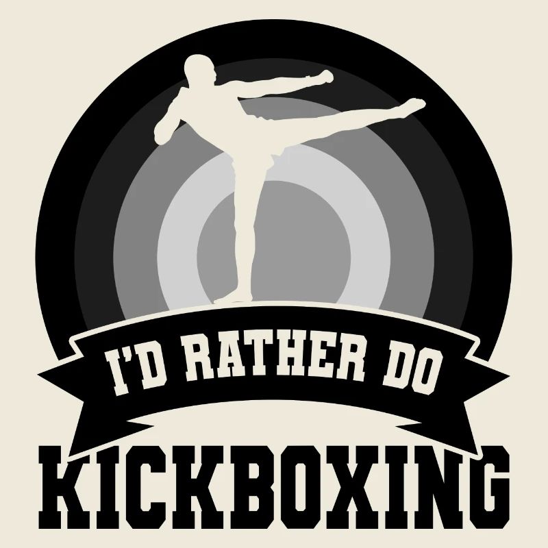 Drôle de kickboxeur