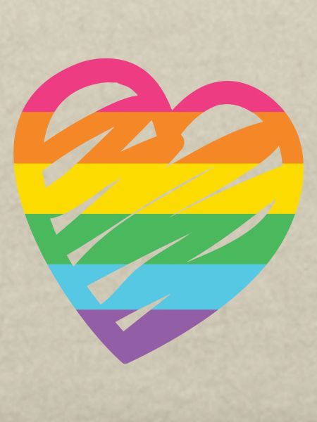 LGBTQ-Regenbogenherz