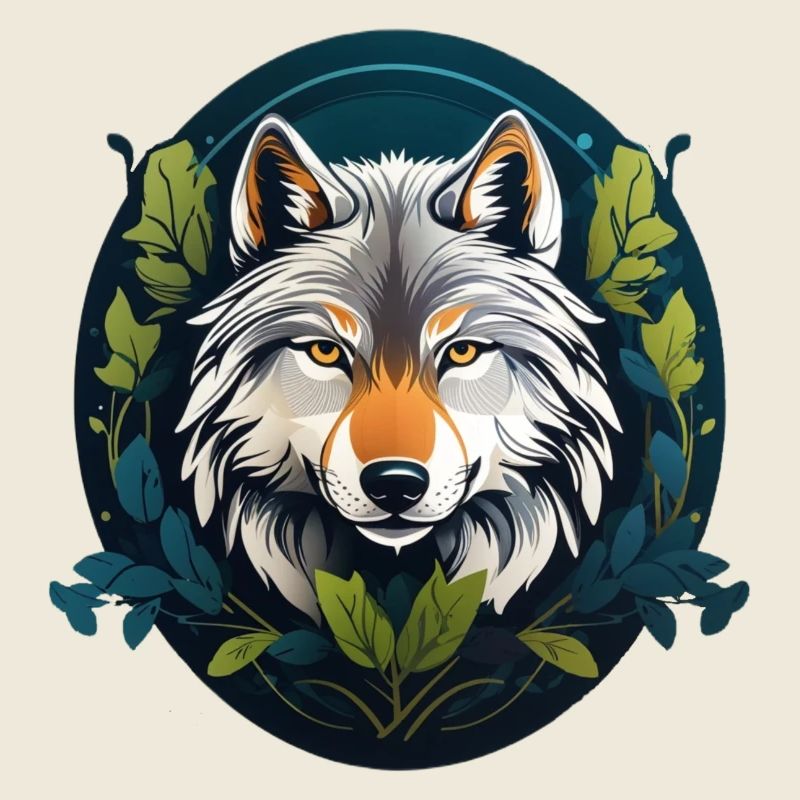 Waldbewohner Wolf