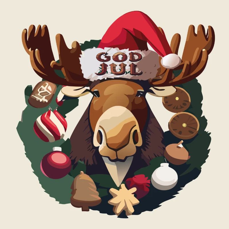 God Jul - Elch - Moose