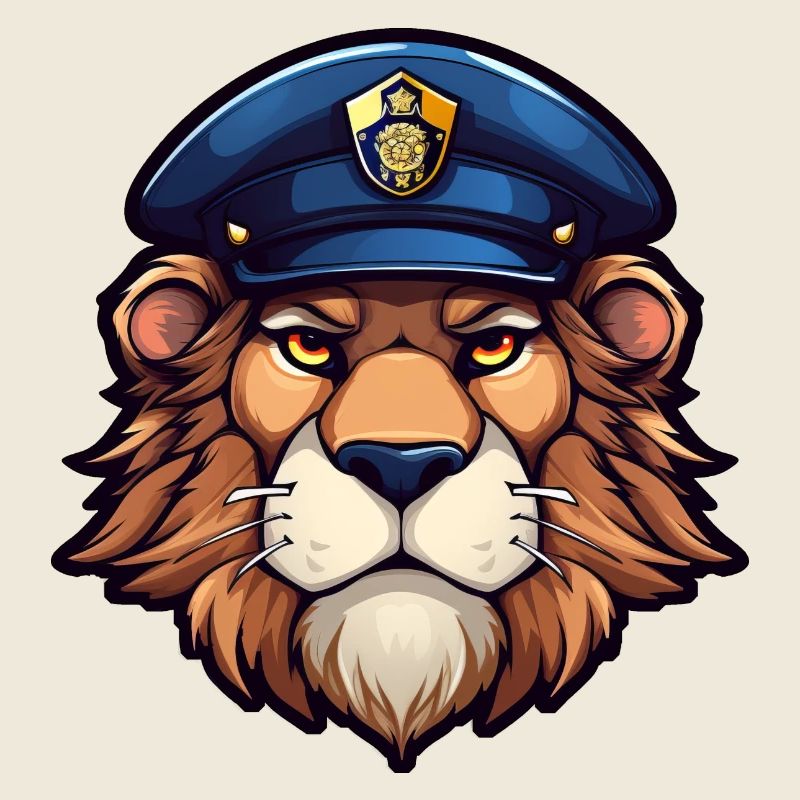 Policier Lion