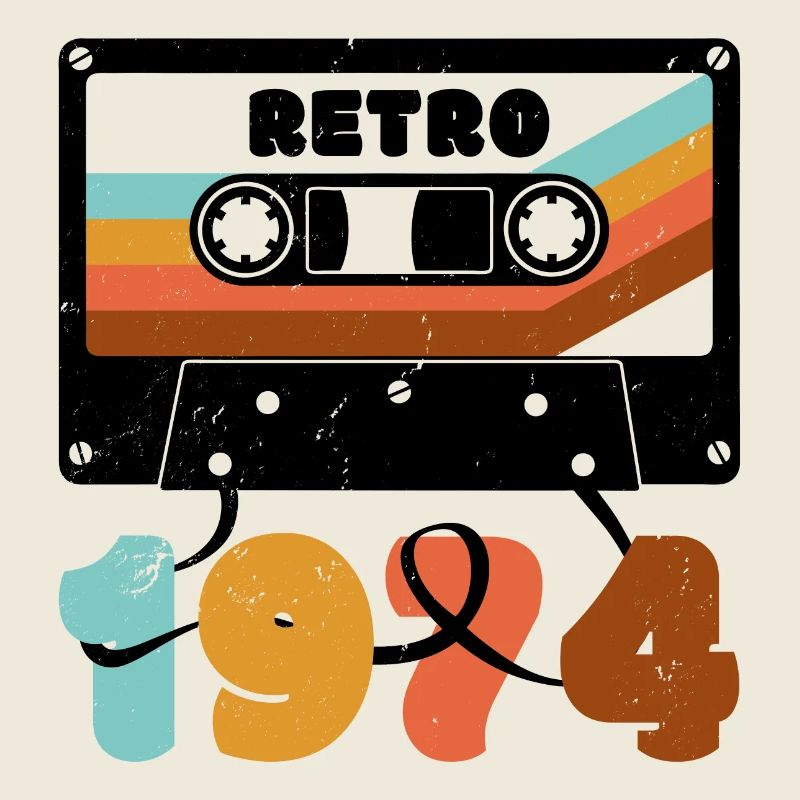 1974 Retro Musikkassette