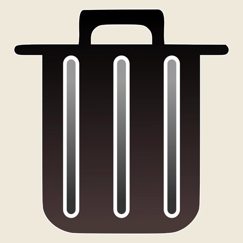 GARBAGE TRASH CAN