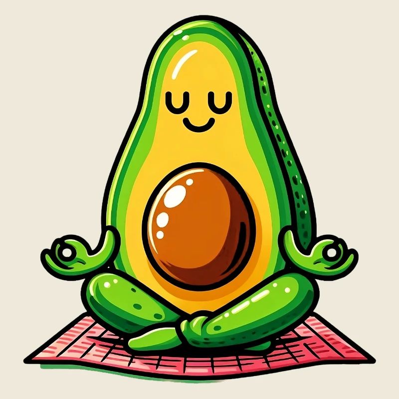 Avocado in Meditation