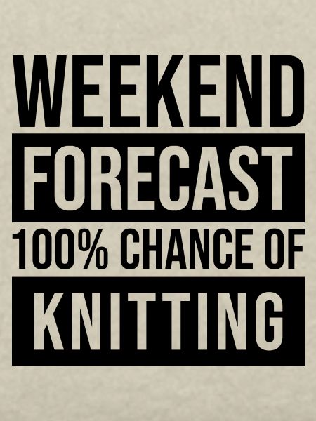 Knitting Knitting Knitting