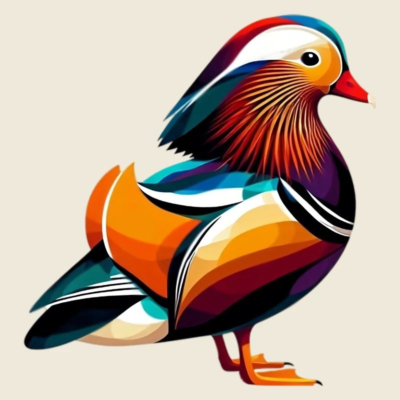 Mandarin duck