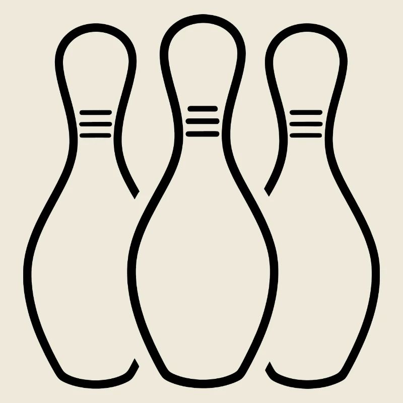 Bowling Pins Sketch