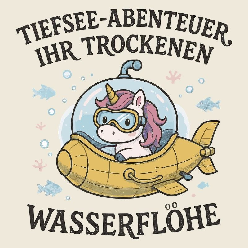 Einhorn-Tiefsee-U-Boot