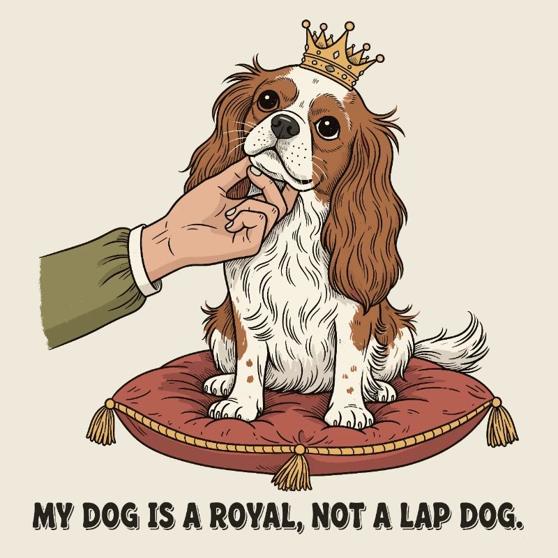 Mon chien est un roi, pas un chien de salon