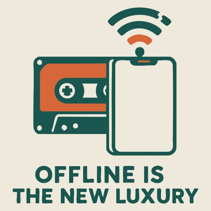 Offline is the new luxury