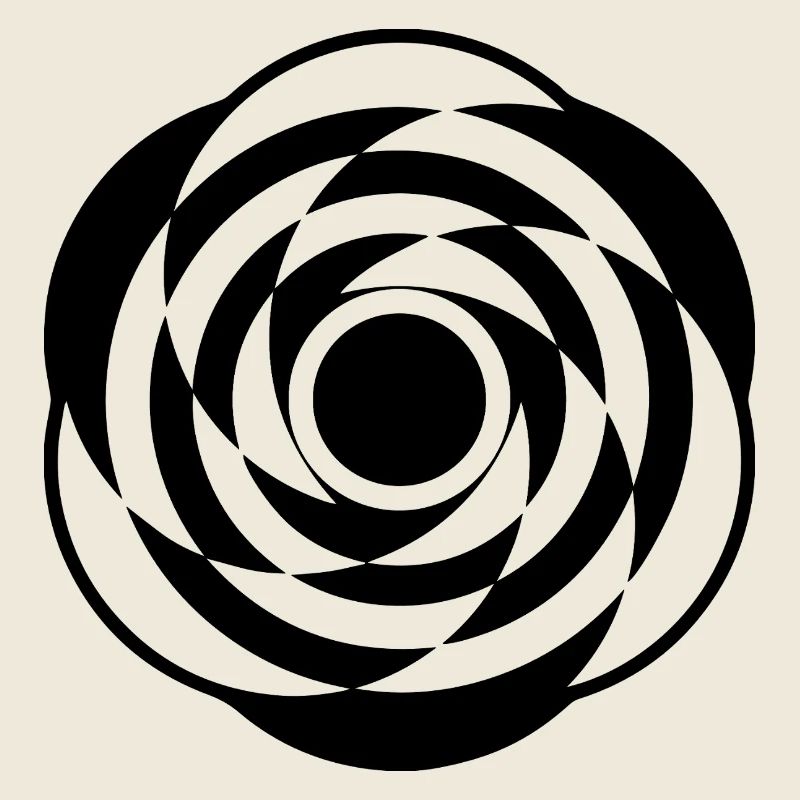 Hypnotic Rose Crop Circle