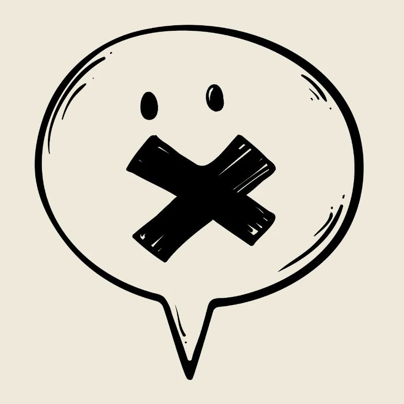 Speech Bubble Mute