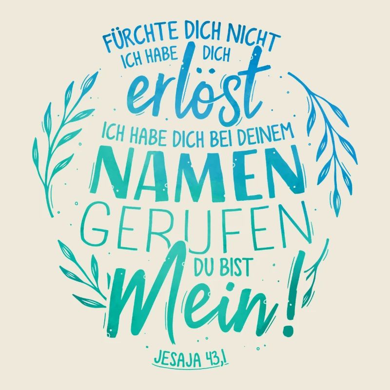 Appelé par ton nom - Lettrage de versets bibliques