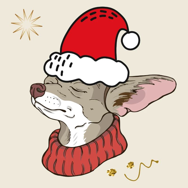 Moche orignal de Noël