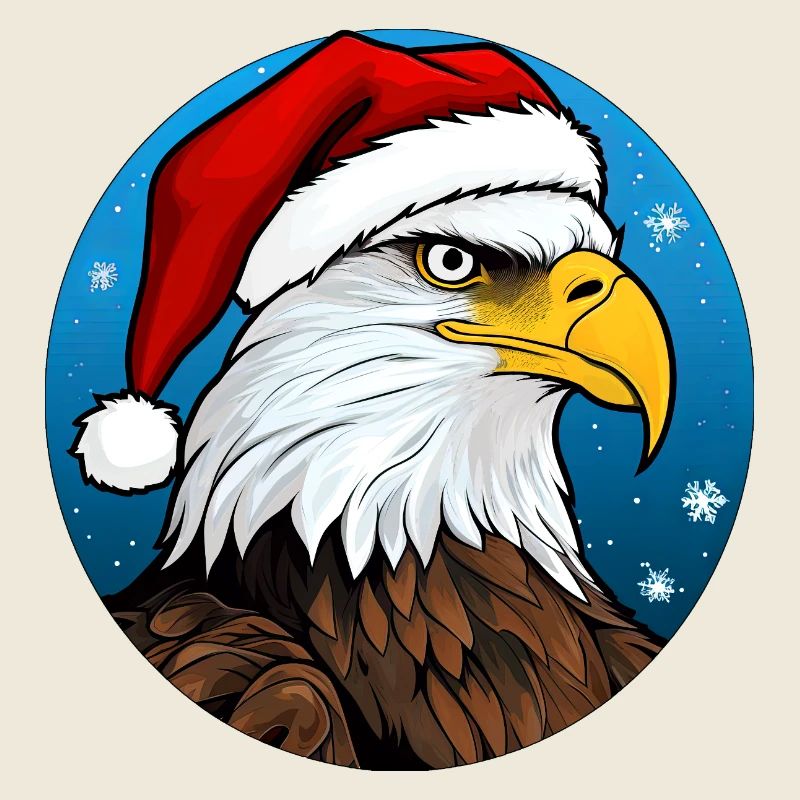 Eagle Santa Claus