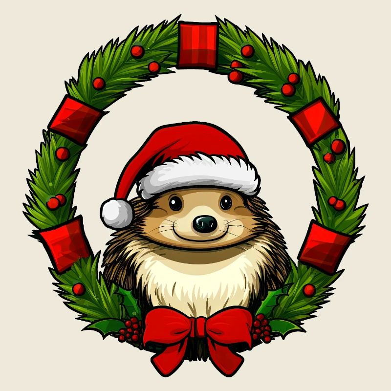Weihnachten Igel