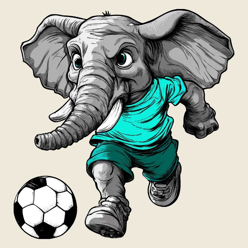 Soccer Elephant