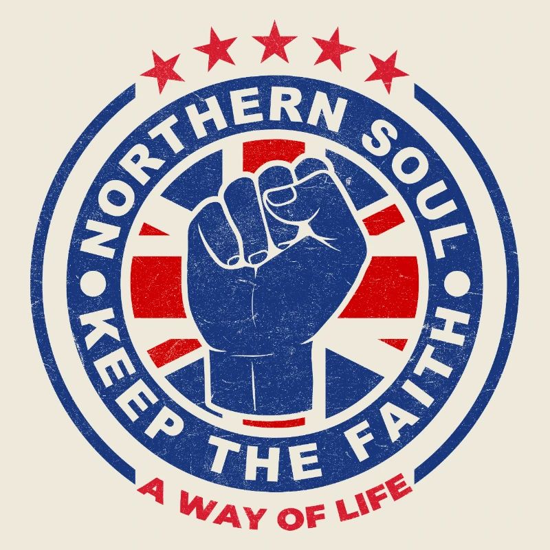 Nördliches Seelenfaust-Emblem Bewahre den Glauben