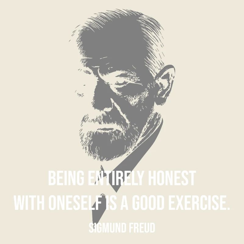 Freud Portrait de l’honnêteté de soi
