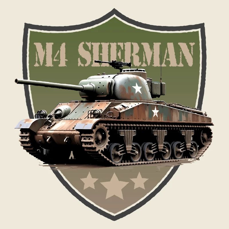 M4 Sherman Tank Crest