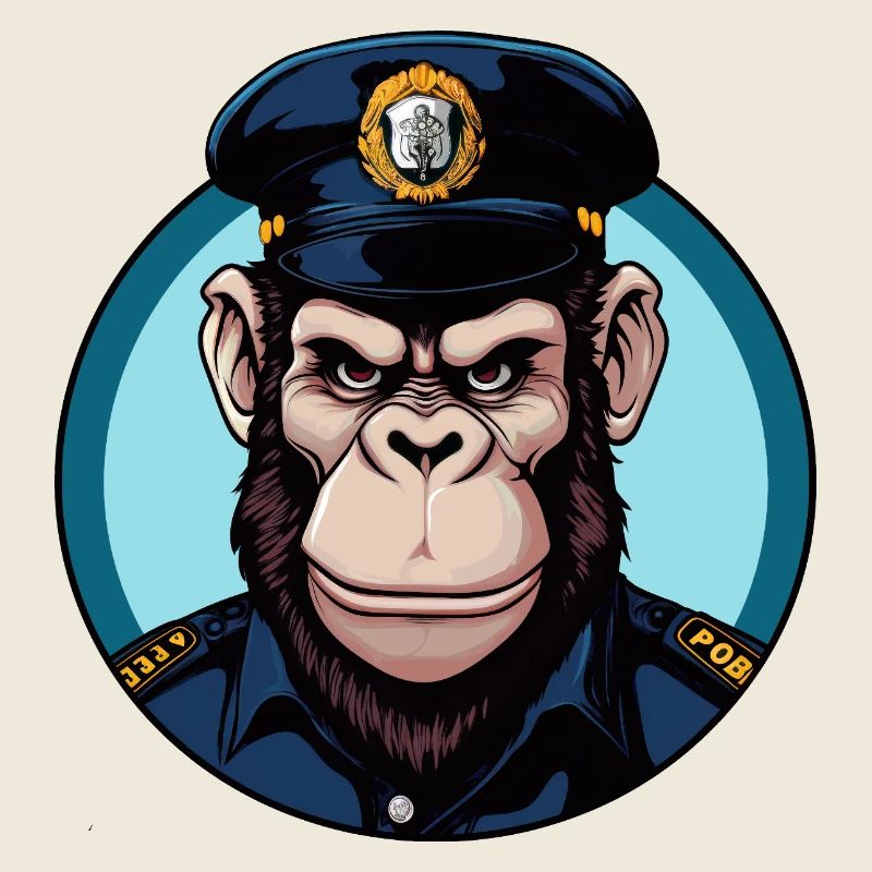 Policeman Monkey