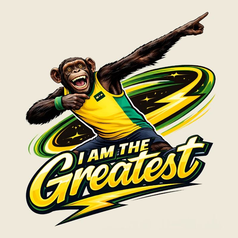 Affen-Sportheld: I am the Greatest