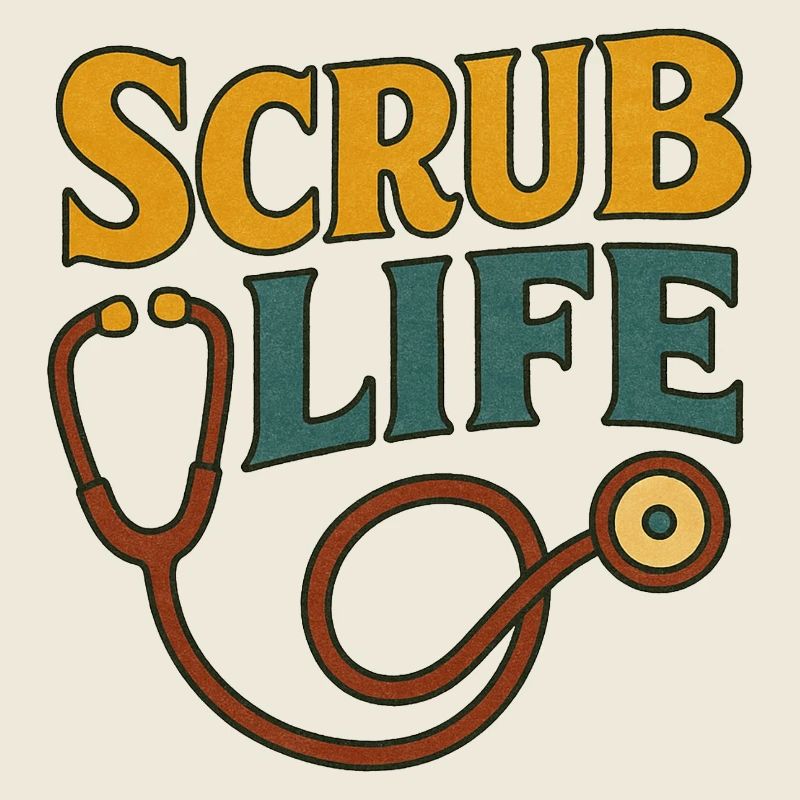 Scrub Life Stéthoscope médical