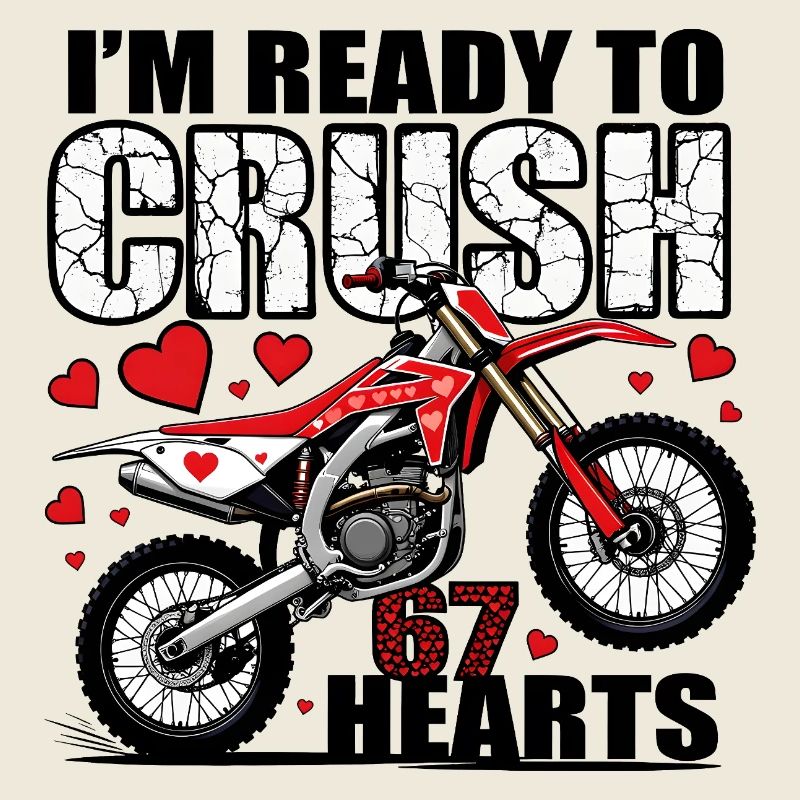 Crush Ready Moto Hearts