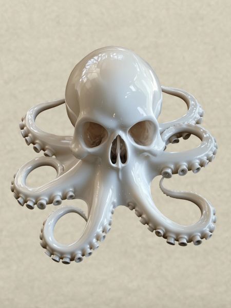 Skull Octopus Fusion