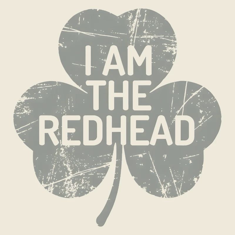 I Am The Redhead Shamrock Pride
