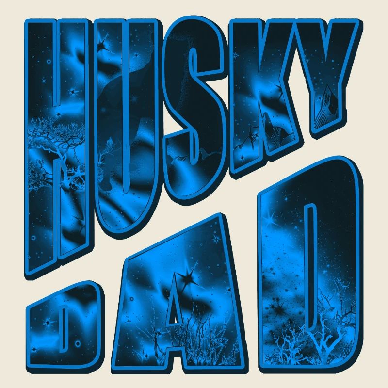 Husky Bad Neon Eisdesign