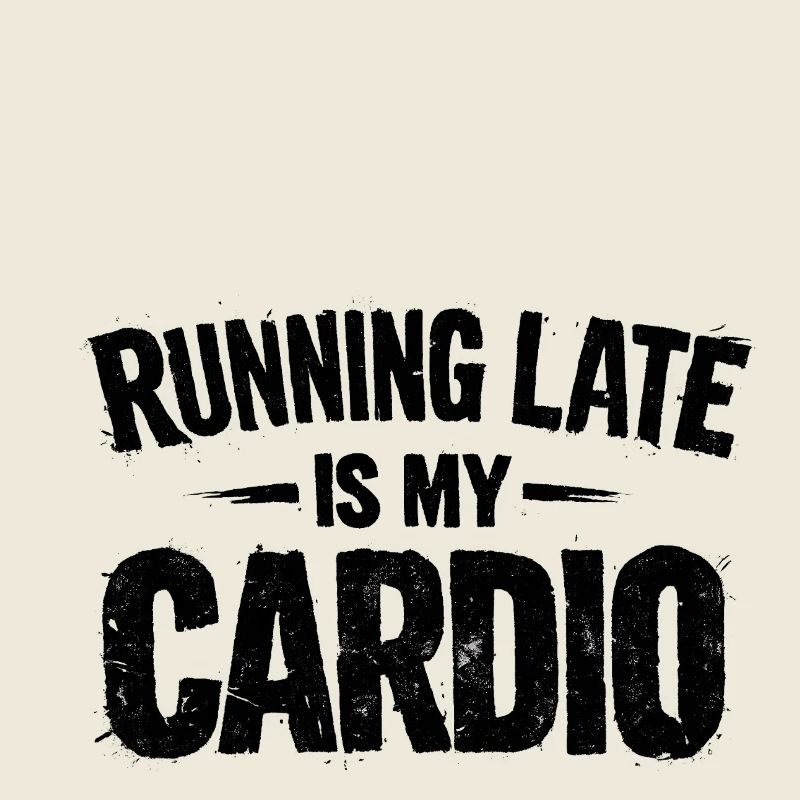 Courir en retard, c’est ma citation cardio