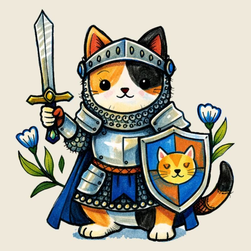 Knight Kitten Armor Quest