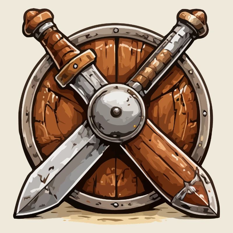 Shield and Swords Viking