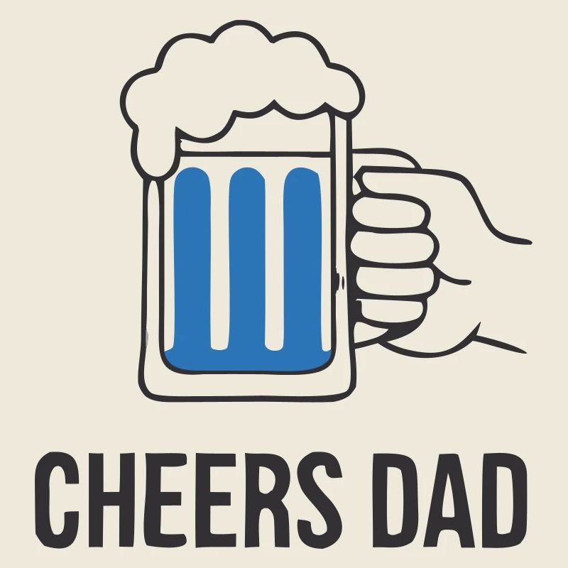 Sociable Cheers Dad Beer Mug