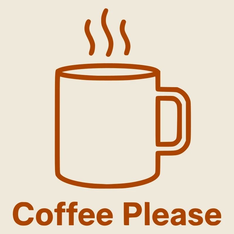 Profil de la tasse du café, s’il vous plaît