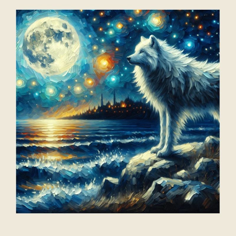 Polarwolf Starry Night
