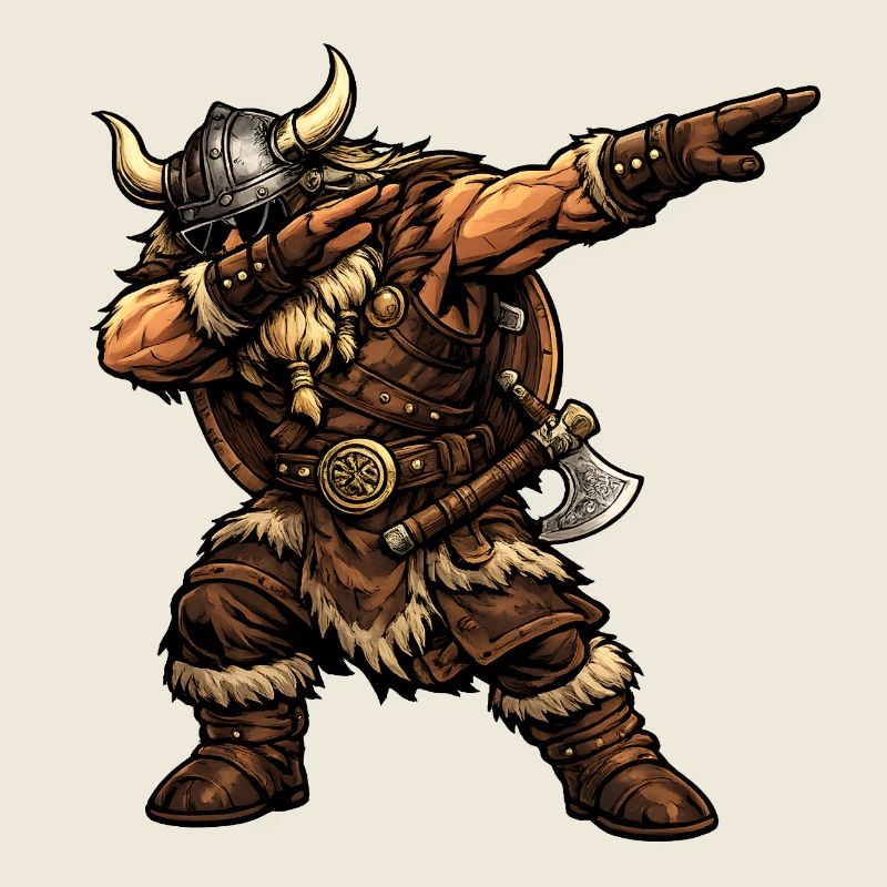 Dabbing Wikinger