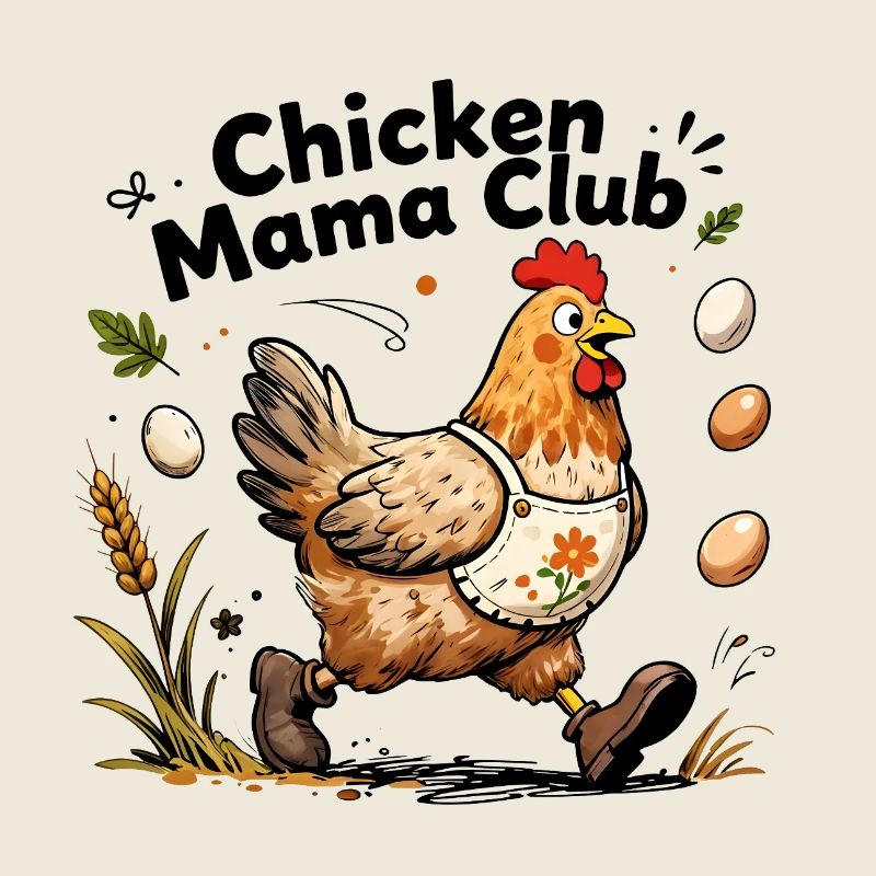 Chicken Mama Club – Dynamic free-range hen