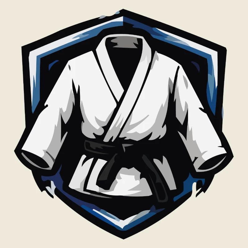 Kampfsport Gi Schild Emblem