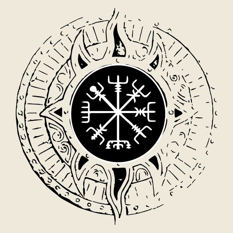 Vikings vegvisir Ragnars Rabe