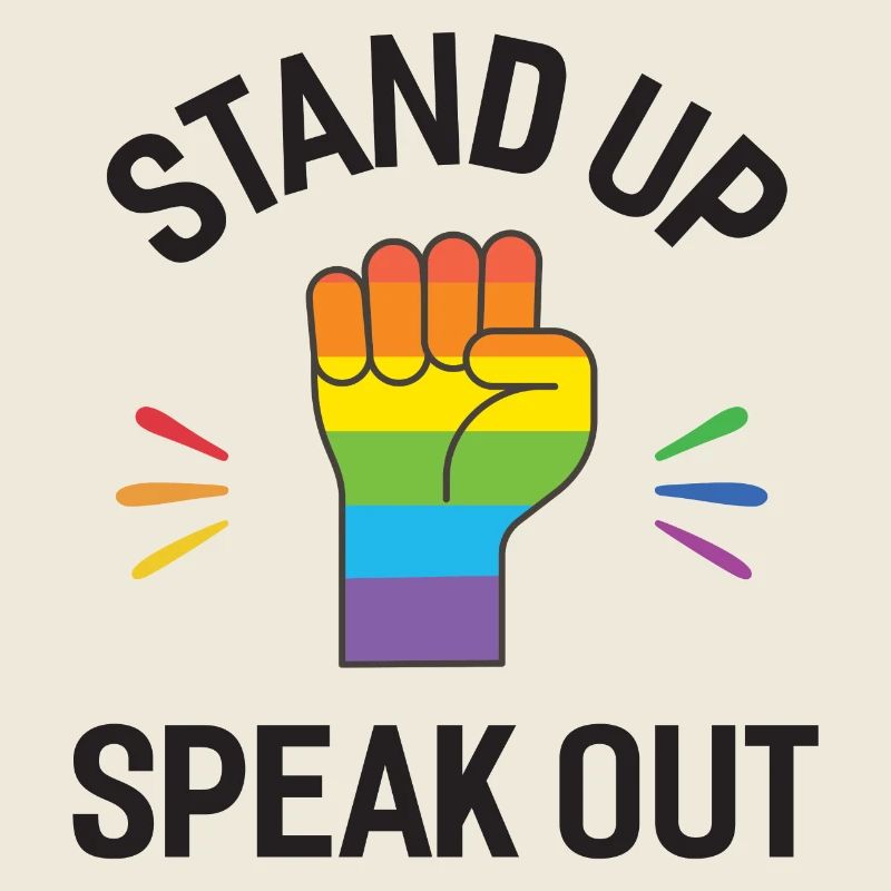 Pride Month - Steh auf. Sprechen Sie sich aus.