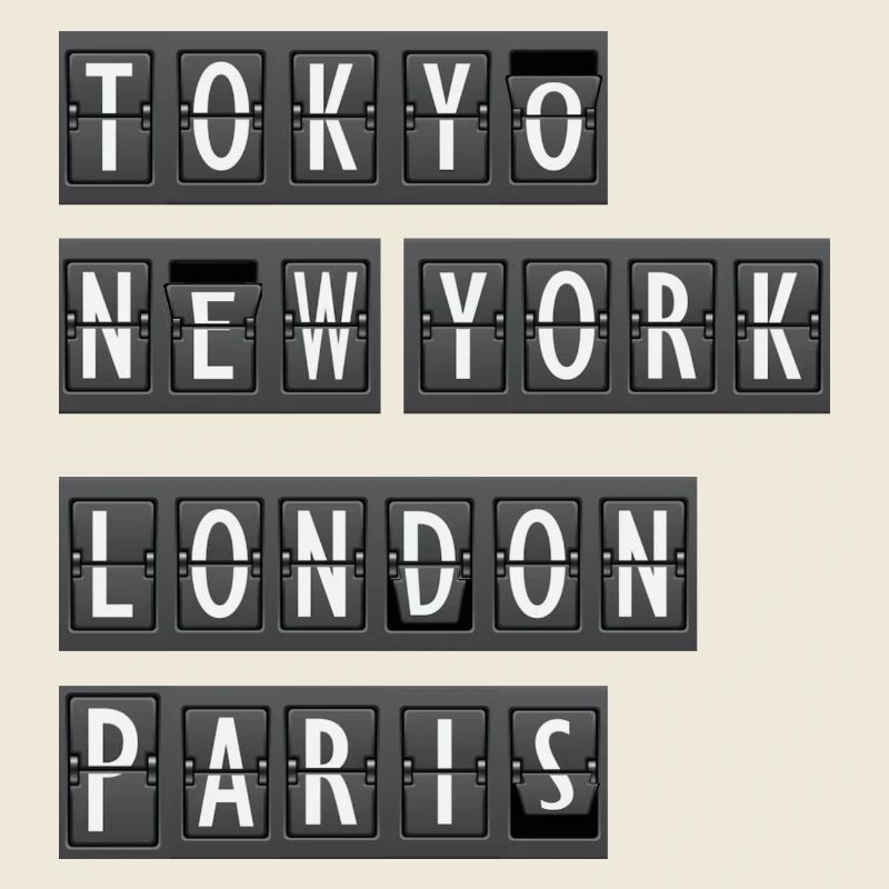Destinations