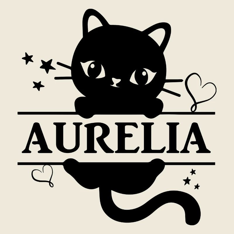 Aurelia t-shirt cat gift idea