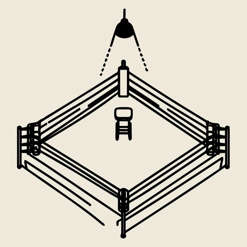 Boxing Ring Graphic