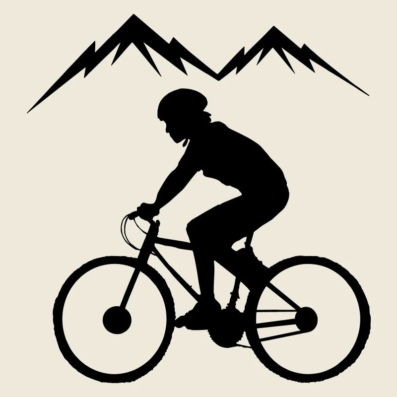 Biker-Berge Hintergrund