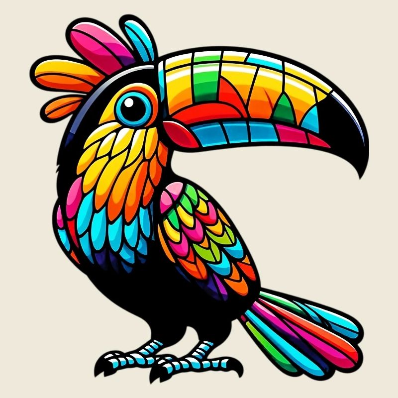 Harlequin toucan