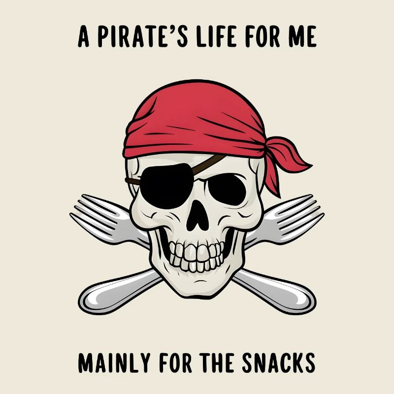 Crâne de pirate - Une vie de pirate pour moi